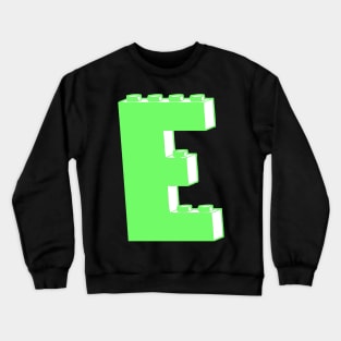 THE LETTER E, Customize My Minifig Crewneck Sweatshirt